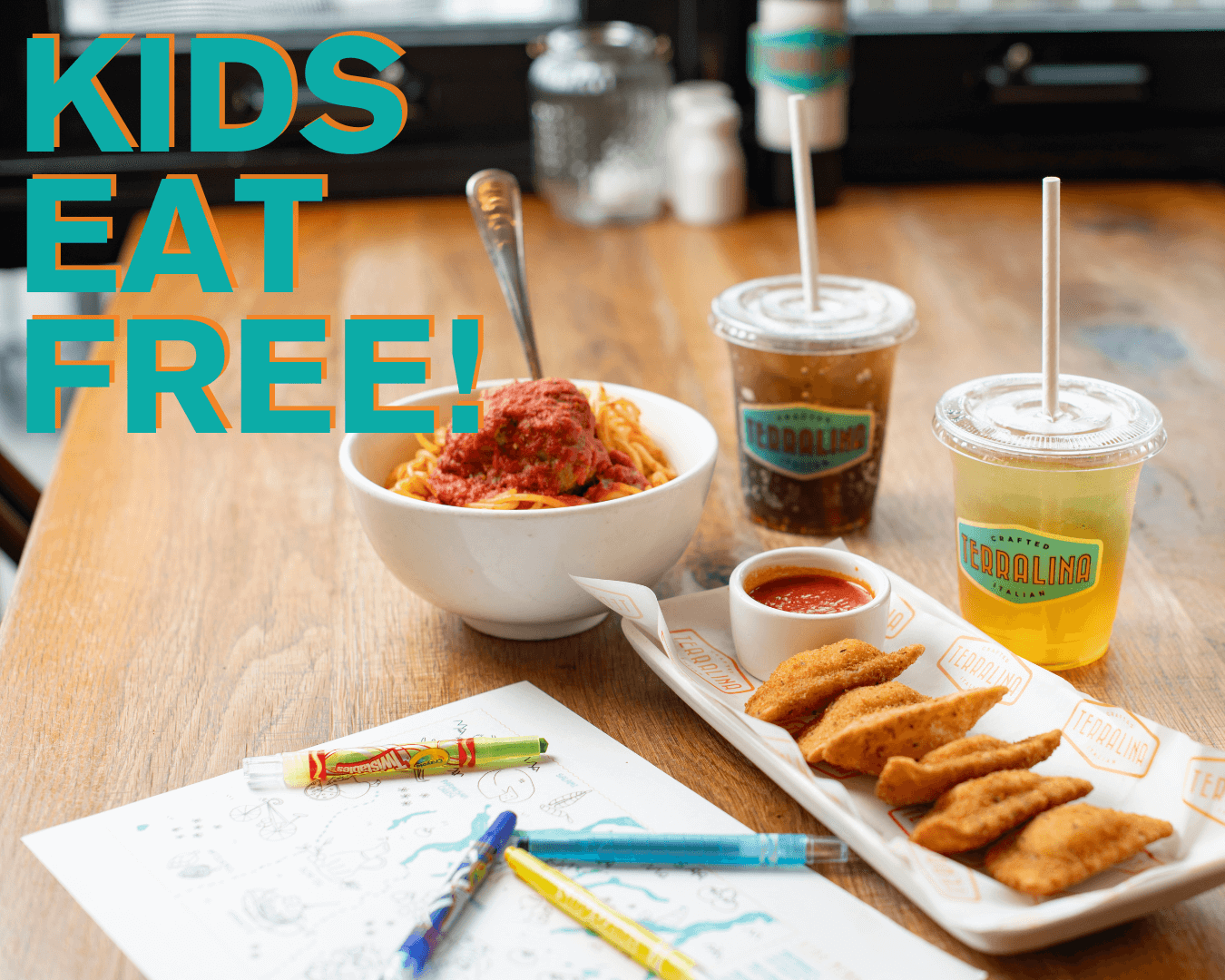 Kids eat free